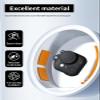 Case for Insta360 Go Ultra Action Camera (Camera Body),WUNIAK Soft Silicone Protective Portable Scratch Shock Resistant with Lens Case Cover & Anti-Lost Rope,Black. view 2