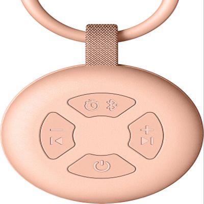 FENDALE Portable Bluetooth Sound Machine & White Noise Machine Baby (Peach)