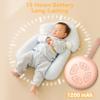 FENDALE Portable Bluetooth Sound Machine & White Noise Machine Baby (Peach) view 2