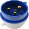 16 Amp 3 Pin Industrial Plug+Socket 220-250V Weatherproof IP44 2P+E 3Phase 16A view 3