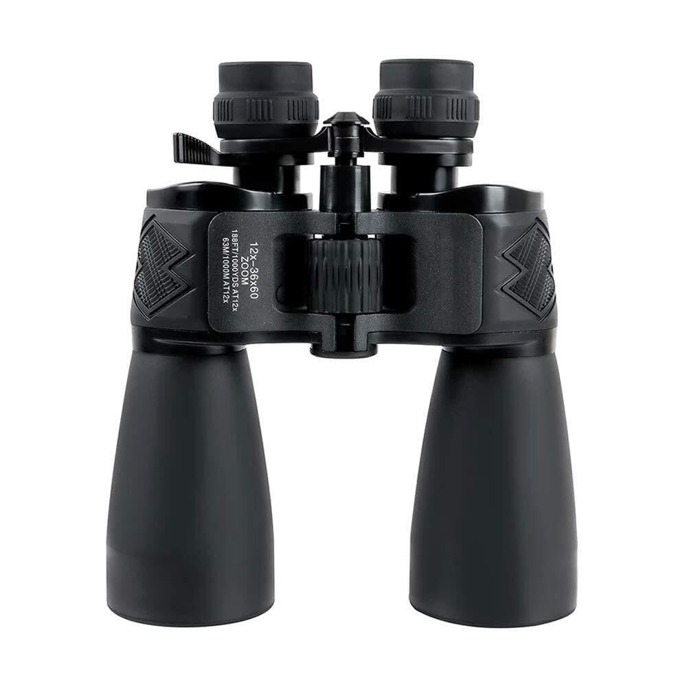 12-36x60 Binoculars for Adults & Kids, High-Power Zoom HD Prism Lens, Portable Night Vision Waterproof Binoculars