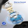 Wired Earbuds with Microphone, All Day Wear Headphones for Apple Airplane Travel, S/M/L in Ear Buds Tips, Remote to Control Music Phone Calls Volume 3.5mm Plug Jack Earphones for Office School Black view 2