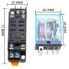 220/240V AC 10A 8PIN Coil Power Relay LY2NJ HH62P HHC68A-2Z with Socket Base(220V) (48V) view 3