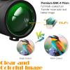 10x26 HD Binoculars for Adults & Kids, Compact Waterproof Prism Lens with Weak Light Vision for Travel & Bird Watching view 3