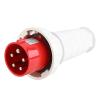 Industrial IP67 Plug 3/4/5 Pin 125A Waterproof Dustproof Socket Male and Female Wall Mounted Panel Concealed Conductor 380V 415V(5P125A Plug) (3p125a Plug) view 3