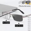 flacoko Ultra-Light Multi-focal Photochromic Reading Glasses, Color-Changing Anti-Blue view 4