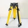 Professional Aluminum Surveying Tripod Stand with Dual Lock System, Yellow & Silver, 39-Inch Height (Light Yellow) view 4