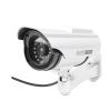 Pilipane Fake Surveillance Camera Solar Powered Dummy Security Camera with LED Flashing Light High Simulation Anti Theft Function for Home Business Office ABS Material view 4
