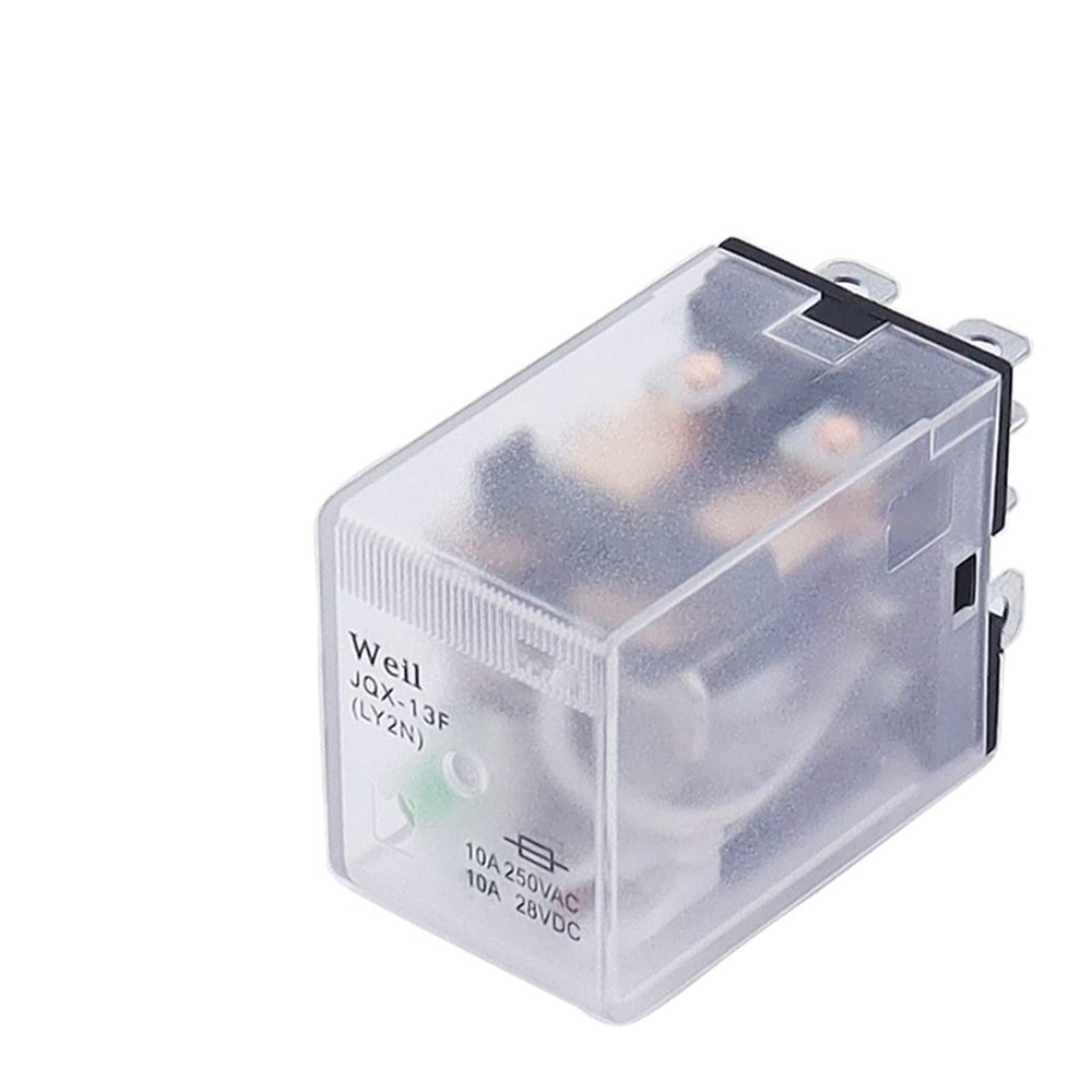 1Pc LY2NJ HH62P Electronic Micro Mini Electromagnetic Relay 10A 8PIN Coil DC 12V 24V 36V 48V 110V 220V(DC 48V)