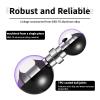 Alrhso 1'' to 17mm Ball Adapter for Mounts B Size Double Socket Arm, 25mm Female Socket to 17mm Male Ball for Swivel Balls Mounting Pattern Device Mounts view 3