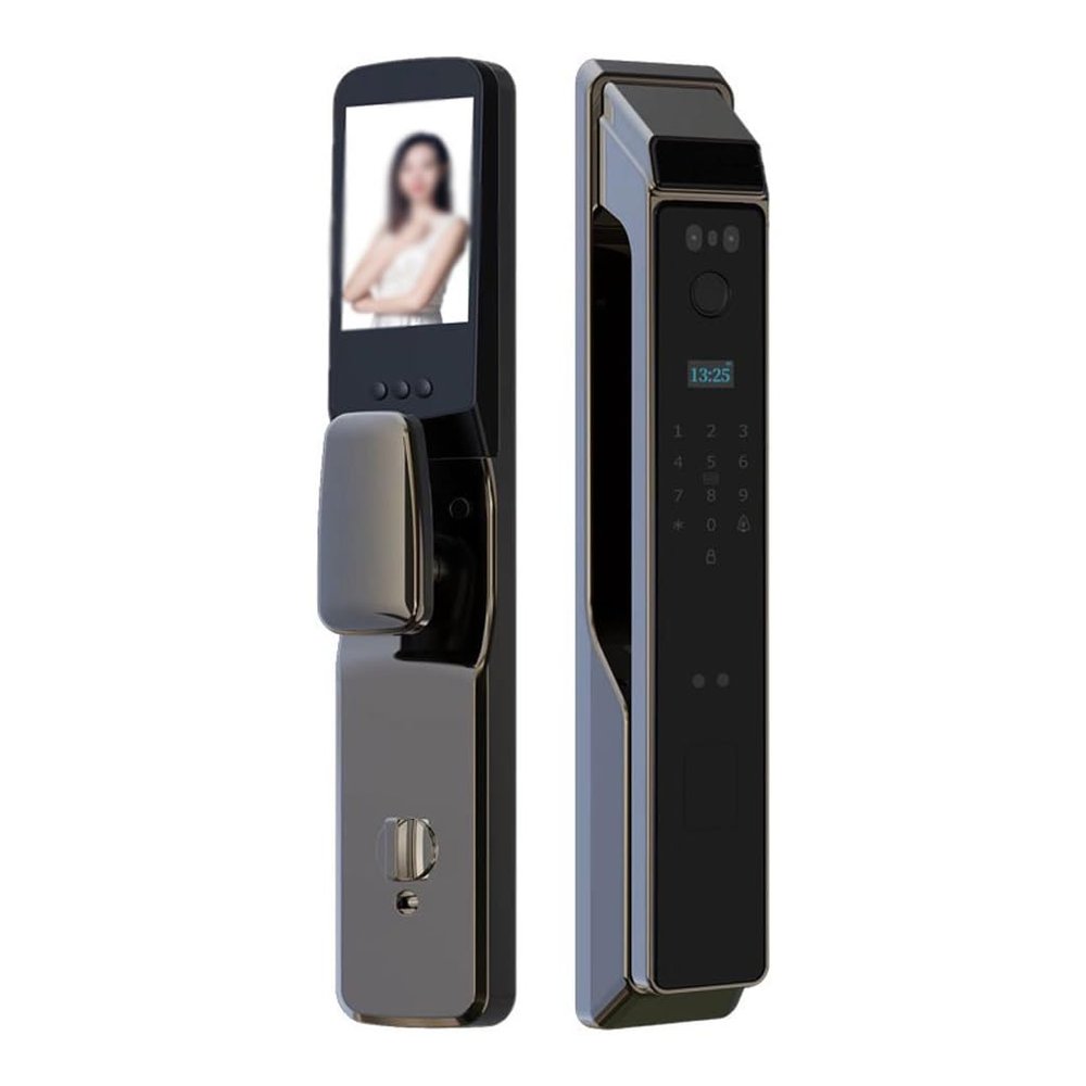 3D Smart Door Lock Fingerprint Card Key Digital Home Intelligence