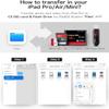 4-in-1 USB-C Card Reader, Multi-Port Adapter with CF, SD, MicroSD Support, Compatible with iPhone 15, iPad, MacBook Pro, Air, Mini view 2
