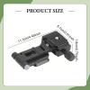 BaotyJie Camera L Bracket Tripod Quick Release Plate for Photography High Performance with Dovetail Attachment Compact Sturdy Foldable view 4