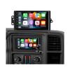 7" Upgarde Car Radio for Chevy Avalanche Tahoe 2003-2006, Android 14 Touch Screen Bluetooth Stereo for Sierra Silverado 1500 2500 2003-2006 with Carplay Android GPS WiFi Back Up Camera 2+32G view 2