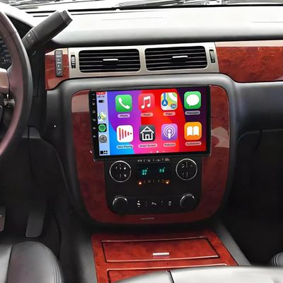 10 inch Car Radio for Chevy Suburban Tahoe 2007-2014, 2+32G Touch Screen Stereo for GMC Yukon Denali Radio Upgrade Android 13 GPS Navigation Stereo with Bluetooth WiFi Backup Camera/DSP/SWC