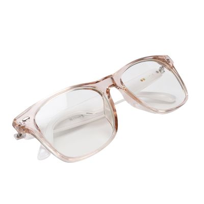 Bewinner Smart Translation Glasses, Bluetooth Glasses with Open Ear Sound Mic & Speakers, Real Time 144 Languages AI Translation, Touch Voice Remote Control, IP65 (Pink and White Frame)