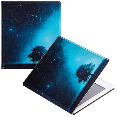 BOZHUORUI Case for 7" Onyx Boox Go Color 7 Series (1/2th Gen,2024/2025) & Boox Page | Magnetic Adsorption | with Sleep/Wake | Slim Lightweight | PU Leather Cover for Boox Go 7 B/W (Vast Starry Sky)