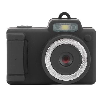 Zunate Retro Digital Camera 720P HD, 1MP Vlog Camera with 4X Digital Zoom, Built in Flash Wrist Strap, Travel Photography for Kids Students Beginners