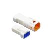 Car Connector 5/10/100 Sets Automotive Connectors T02R-VSLE 2/3/4/6/8 Pin Water Proof Connectors Male and Female Butt(6p (Male Female),100 Sets) view 2