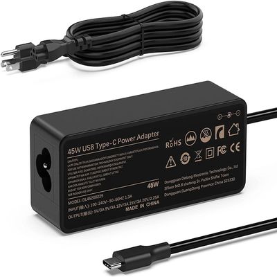 20 Pack LJO-EEIH 45W USB C Laptop Charger Compatible with HP Spectre x360 Envy x360 EliteBook ProBook Pavilion Aero Chromebook USB-C PD Power Adapter for Select HP Laptops with Type C Charging Port