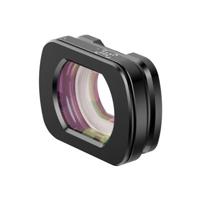 Compatible for DJI Osmo Pocket 3 - F35 Magnetic 1.5X Telephoto & Wide-Angle Lens Kit