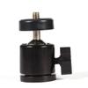 Dioche Ball Head Mount, 360 Mini Ball Head Bracket Mount Tripod Accessories Camera Tripod Mount for 1/4" Camera Tripod & 3/8" Flash Holder view 4