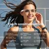 Tangxi Smart Glasses - 5.4 Audio Glasses with Speaker & Microphone, Smart Touch, AI Voice Helper, Open Headphone Glasses for Men & Women, Travel Outdoor Sports (White Gold) view 4