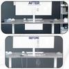 VIVO Under Desk 17 inch Extra Deep Cable Management Tray, Power Strip Holder, Cord Organizer, Wire Tamer for Office and Home, White, DESK-AC16-1CW view 4