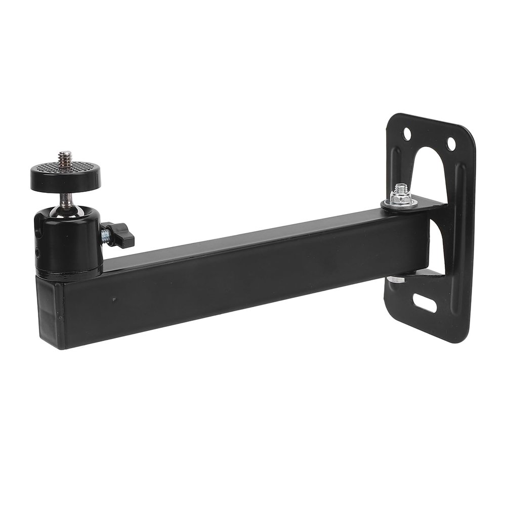 Diydeg Foldable Projector Wall Mount, 360 Rotation Mini Ceiling Wall Projector Mount Stand, Adjustable Stainless Steel Hanger Rack Stand for Home Theaters, Office