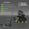 President CB Radio Starter Kit with TED FCC 40-Channel 12-Volt AM/FM CB Radio and Virginia F Magnet-Mount Antenna view 2