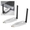 GOWENIC Wireless HDMI Transmitter and Receiver, 100M / 328ft Portable 5G Wireless HDMI Extender Kit for Laptop/PC/TV Box/Camera to HDTV/Projector/Smartphone/Tablet view 1