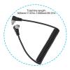 Be In Your Mind 2Pcs PC Flash Cable Spiral Cable Up 30-100cm for Connecting The Camera and Flash view 4