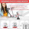 360 Rotating Platform Rig for Product Photography - Adjustable Shooting Distance 0-110cm, Ideal for Commercial Video and Food Shooting view 2