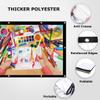 250 in Large Portable Projector Screen Wrinkle-Free, 16:10 HD 4K Outdoor Foldable Projection Screen Washable, 110 in Home Theatre Movie Screen for School Office(16:10 100in) view 4