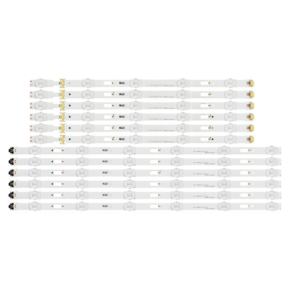 AEGVGLPLLZ LED Backlight Strip 11 Lamps Fit for Samsung UN48JU6000 UA48JU6060 UE48JU6075 UE48JU6072 UE48JU6070 UE48JU6050 UN48JU6750 UE48JU7800
