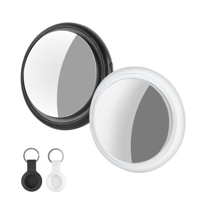 2 Pack Air Tracker Tag with Silicone Protect Cover, Item Finder Smart Tags Works with Find My App (iOS Only), Luggage Tracker for Keys,Suitcase,Wallets