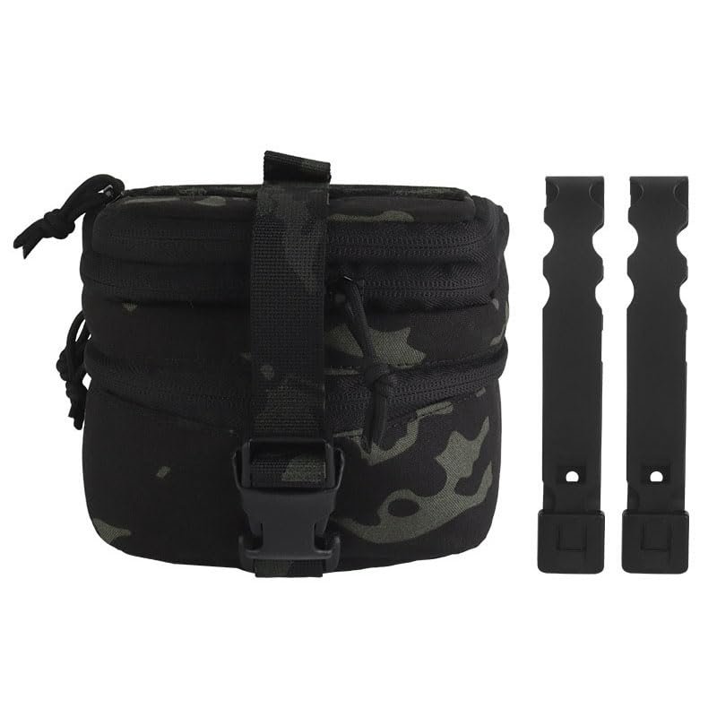 Hanglong Binocular NVG Pouch GPNVG 18 Storage bag Molle Mount Double layered pockets Kit Bag