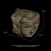 Hanglong Binocular NVG Pouch GPNVG 18 Storage bag Molle Mount Double layered pockets Kit Bag view 2
