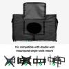 Outdoor TV Cover 40 to 43 Inch Weatherproof, Sea Turtle Ocean Waterproof Outdoor TV Enclosure with Side Pocket, Summer Beach Coastal Coral Wooden Television Protector Cover view 4