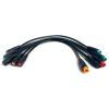 M8, 3-Pin, Male & Female, Waterproof Sensor Connector Cable, 10-Pack view 3