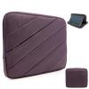 12 Inch Laptop Sleeve with Pockets Compatible with MacBook Air M4 12, XPS 12, Envy 12 - Water Resistant Padded Case Purple view 1