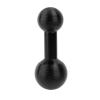 25mm to 20mm Ball Adapter, Aluminum Alloy Ball Mount Extension Connector for Motorcycle Phone Mount ATV Boat Dash Cam Holder view 1