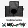 Outdoor TV Cover 80 to 85 Inch Weatherproof, Lobster Coastal Waterproof Outdoor TV Enclosure with Side Pocket, Nautical Beach Coral Shell Ocean Retro Television Protector Cover view 4