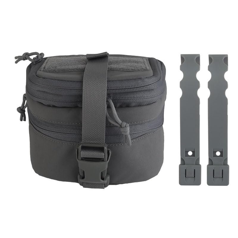 Hanglong Binocular NVG Pouch GPNVG 18 Storage bag Molle Mount Double layered pockets Kit Bag
