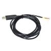 CFYGULKK Industrial FT232RL USB to UART TTL 3.3V 3V3 4 CORE 4PIN Wire END Open Cable Compatible with TTL-232R-3V3-WE VCC GND TXD RXD(5m,TTL 5V) view 1