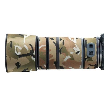 XCOAT Waterproof Camouflage Camera Lens Cover Compatible with Canon RF 100-400mm F5.6-8.0 is, Rain Covers, Lens Protective Sleeve, Suit for Wildlife and Sports Photography (MC Camouflage)