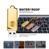 32GB 50Pcs Personalized Custom USB 2.0 Flash Drive with Meatl Keychains, Bulk Customize Promotional Swivel Thumb Drives, Engraved/Printed Your Logo & Text on Dual-Sided for School/Company Events view 4