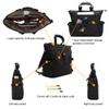 15/16 FIFTEENSIXTEEN Laptop Shoulder Bag Cordura Nylon Water-Resistant Work Bag Multi-Compartment Travel Backpack Handheld view 2