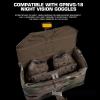 Hanglong Binocular NVG Pouch GPNVG 18 Storage bag Molle Mount Double layered pockets Kit Bag view 4
