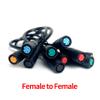 M8, 3-Pin, Female, Waterproof Sensor Connector Cable, 10-Pack view 4